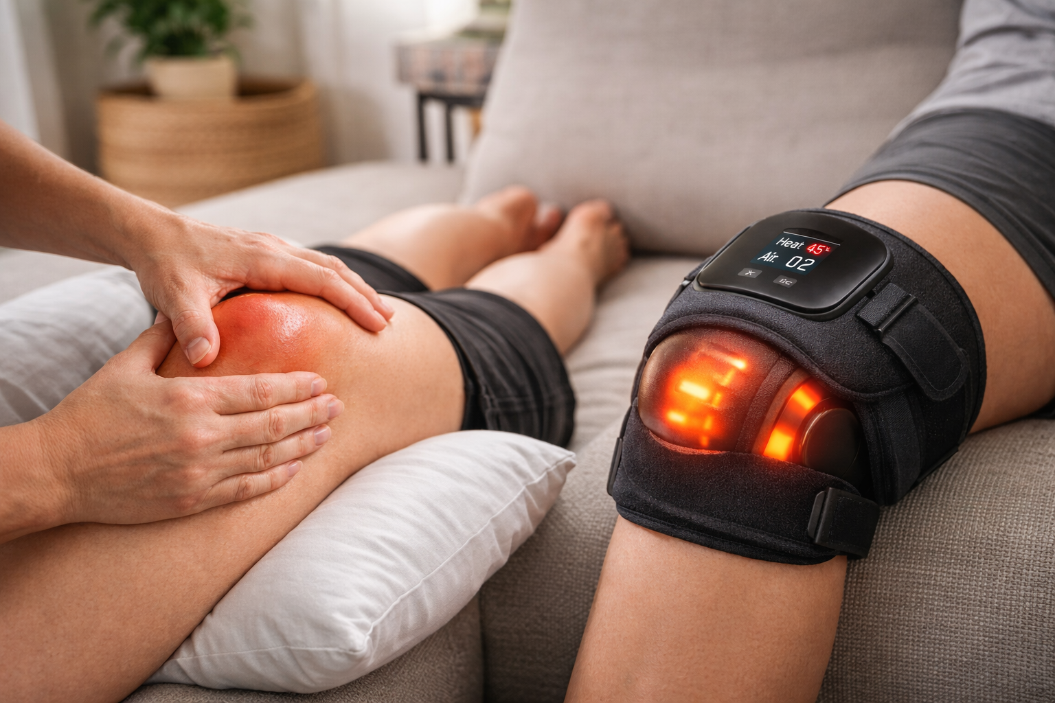 How To Massage Fluid Out Of A Knee